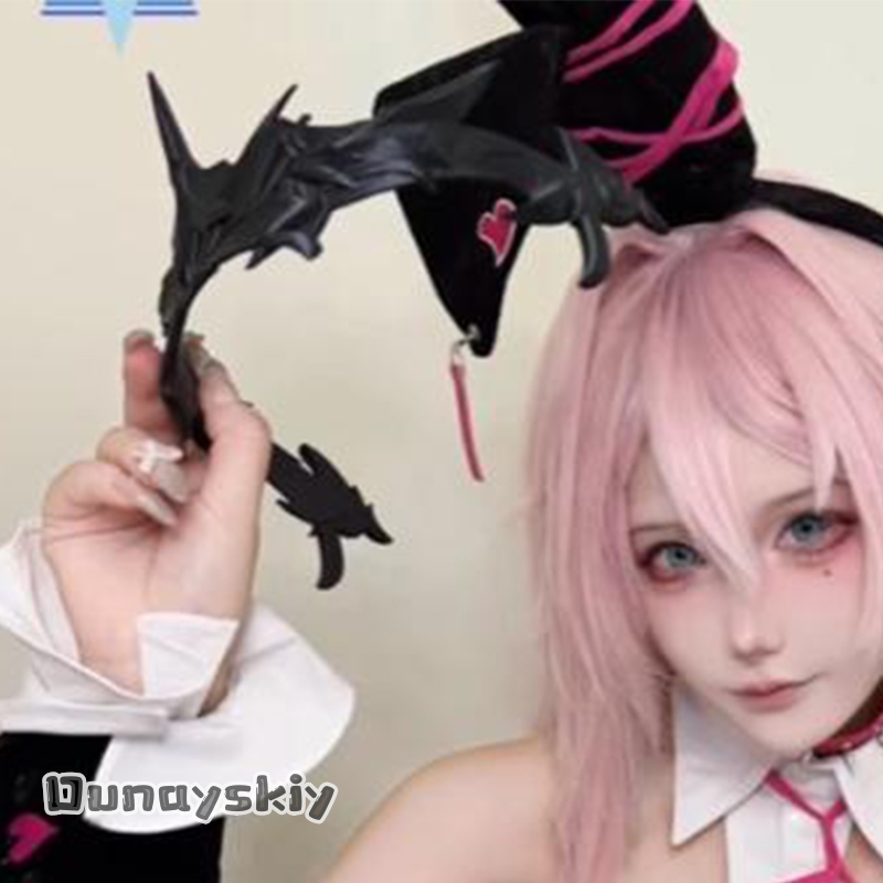 Anime Cosplay Nearby - aBAzOS*@Velvet VicGodd Maschera Cosplay Coniglio Ragazza,