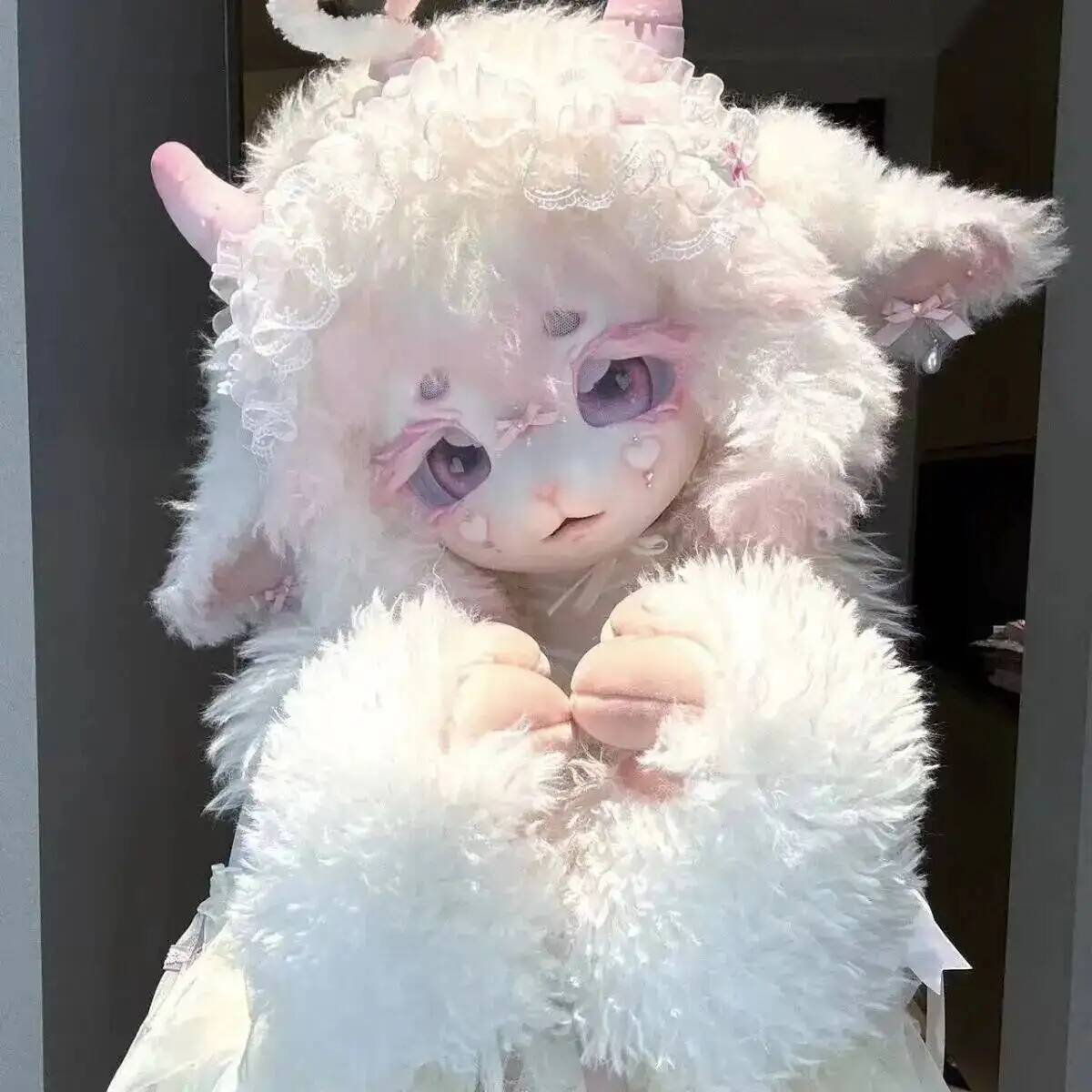 Anime Cosplay With Mask - Maschera Kig Fursuit Fatta a Mano,