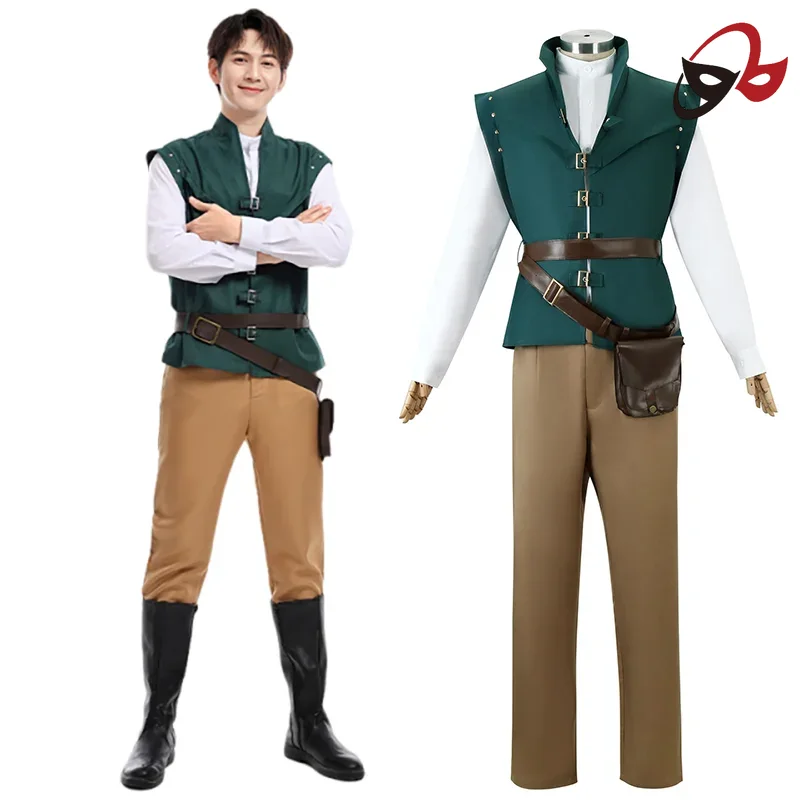 Anime Cosplay Ideas For Women - Rapunzel Costume Cosplay per Adulti Carnevale