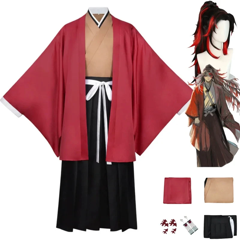 Anime Cosplay With Mask - Costume Cosplay Anime 2026 Tsugikuni Yoriichi