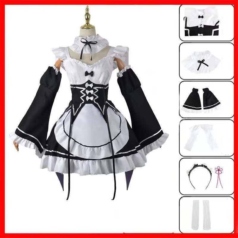 Costume Cosplay Anime Re:Zero  - Anime Cosplay Re Zero recensione e prezzo