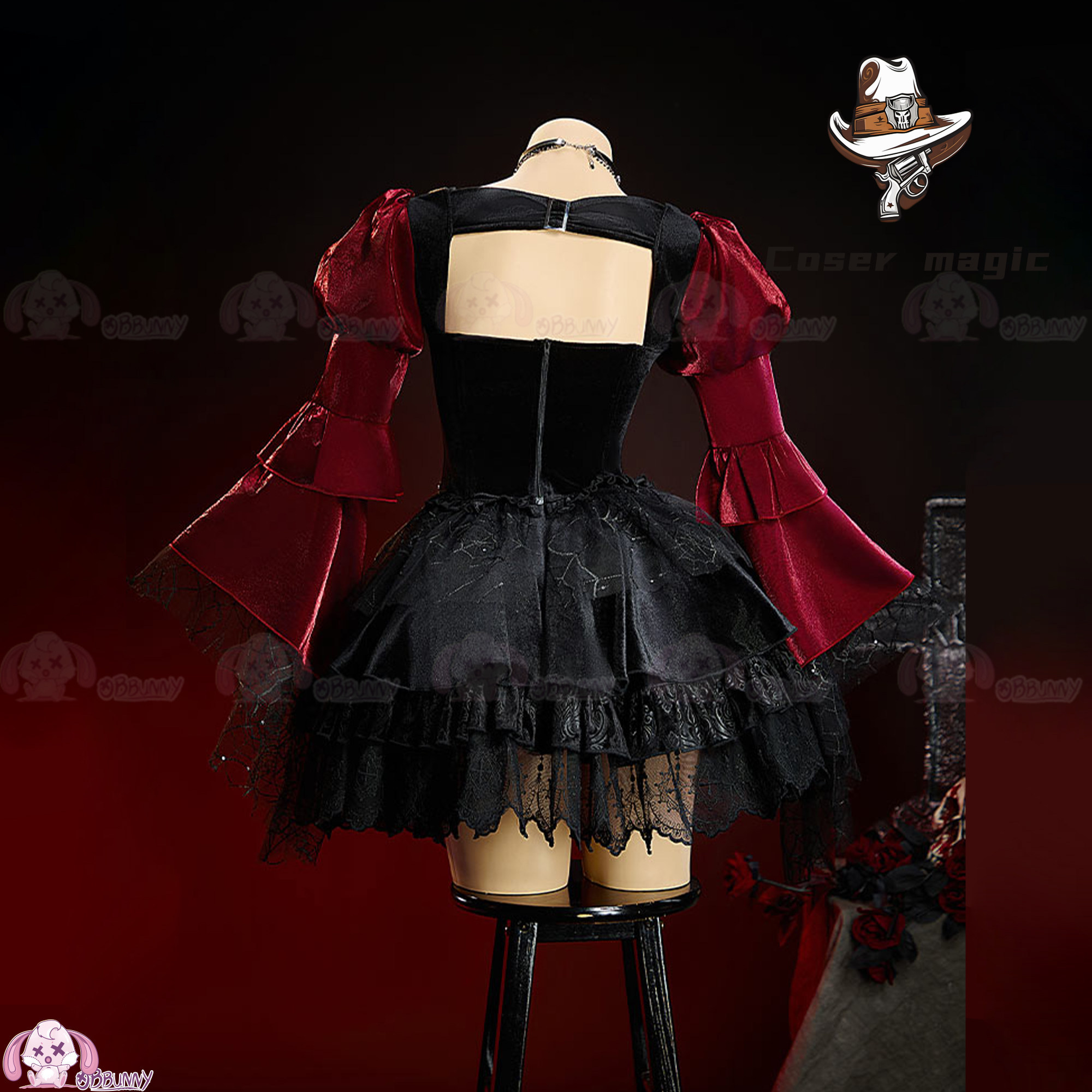 Abito Gotico Dark Lolita Illus - Anime Cosplay Girls recensione e prezzo