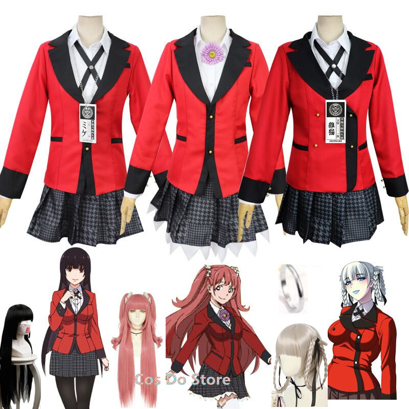 Anime Kakegurui Yumeko costumi - Anime Cosplay Kakegurui recensione e prezzo