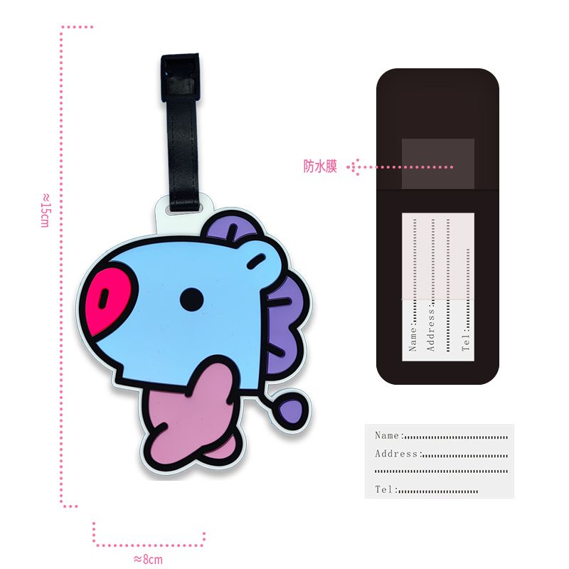 Portachiavi BT21 a forma di ca - Cosplay Anime Online recensione e prezzo