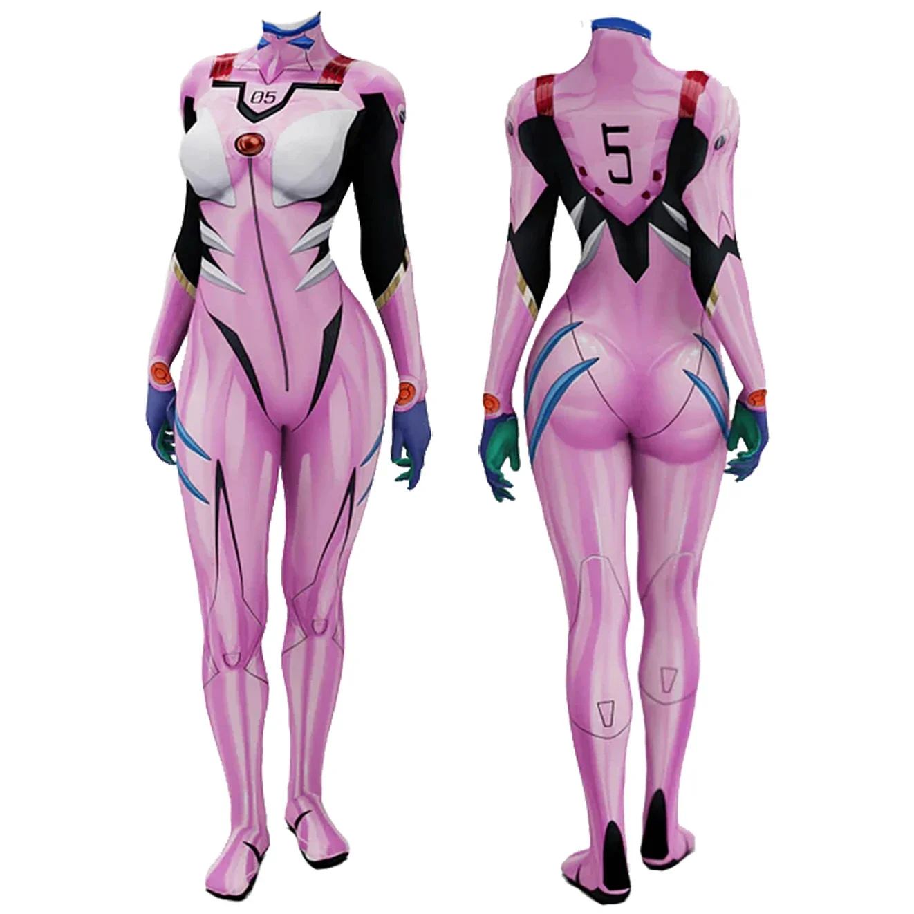Anime EVA 05 Makinami Costume  - Anime Cosplay Girls recensione e prezzo