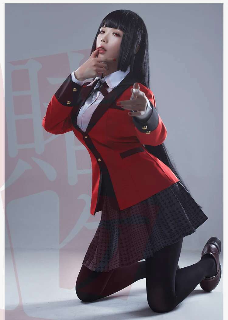 Anime Kakegurui Yumeko Jabami  - Anime Cosplay Kakegurui recensione e prezzo