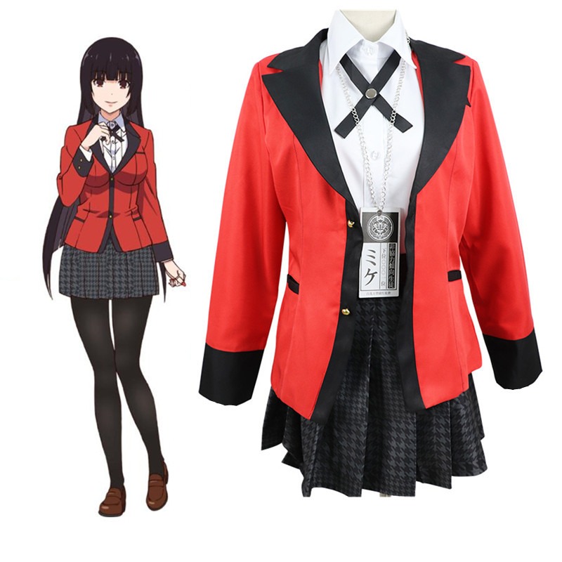 Costume Cosplay Jabami Yumeko, - Anime Cosplay Kakegurui recensione e prezzo